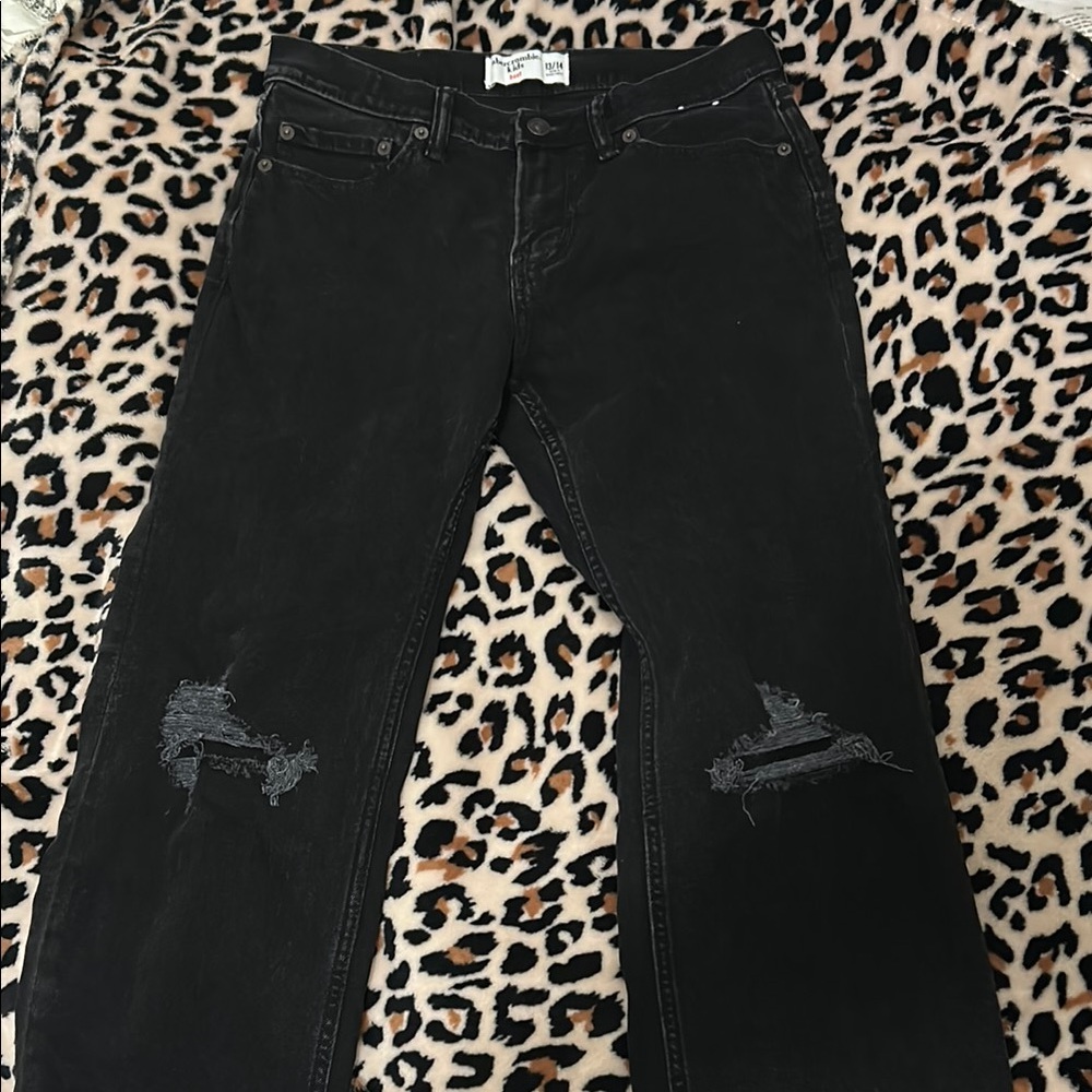 Abercrombie Kids Black Jeans
